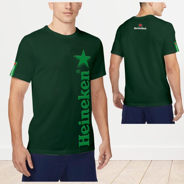 Heineken-Round-Embossed-T-Shirt