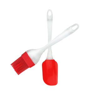 Silicone Baking Spatula Brush Set