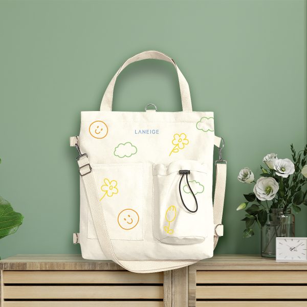 Cotton Sling Tote Bag