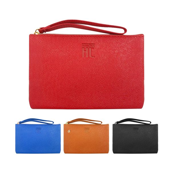 PU Leather Wristlet Pouch