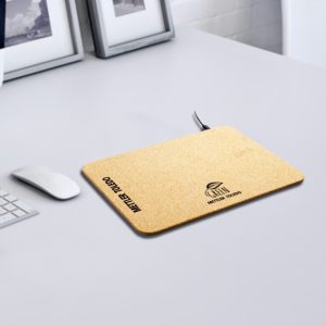 Cork Fast Charging Wireless Mouse Pad