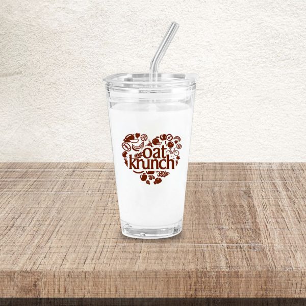 Trendy Tumbler with Straw