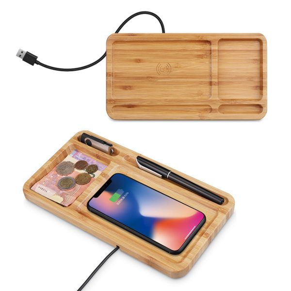 Bamboo Wireless Charging Pad