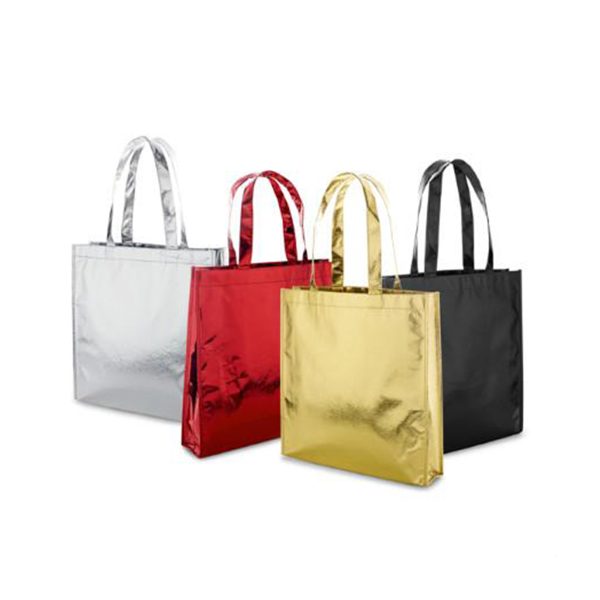 Metallic Foil Non-Woven Shopping Bag