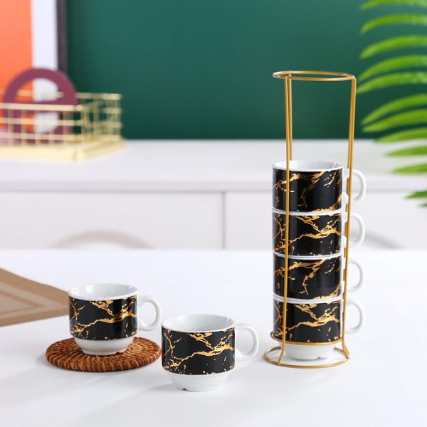 6pcs Stackable Cup Set