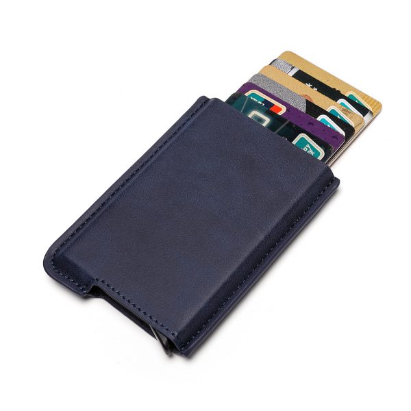 Leather Anti-Theft RFID Card Case