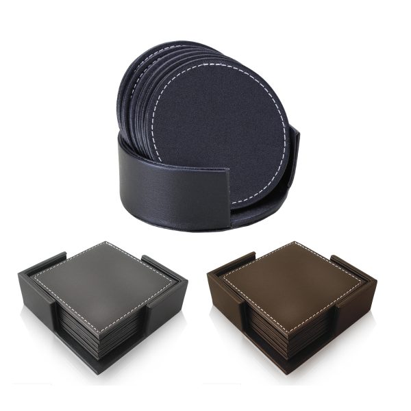 PU Leather Coin Tray