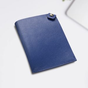 Passport Holder with Top Snap Closure