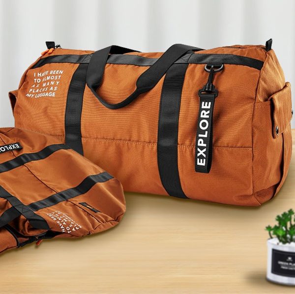 Premium foldable travel duffel bag