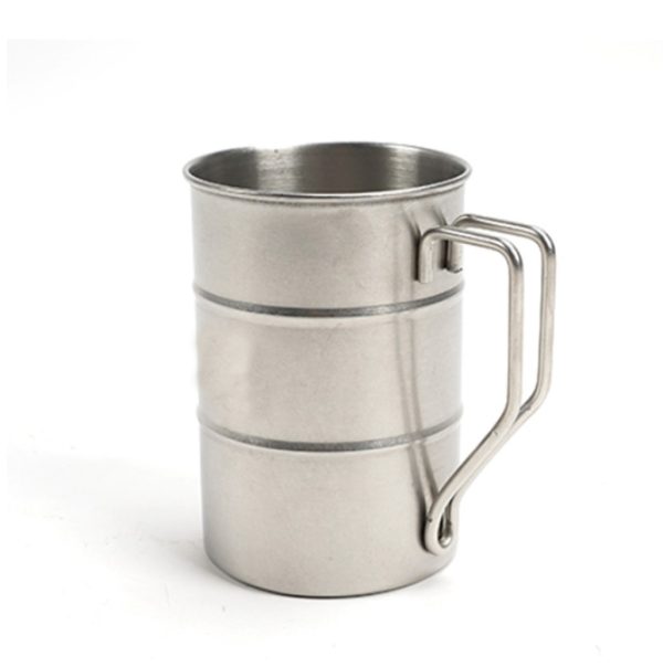 Stainless Steel Barrel Mug