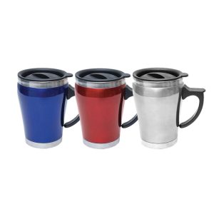 Metallic Stainless Steel Mug (450ml)