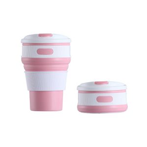 Foldable Silicone Travel Coffee Cup (350ml)