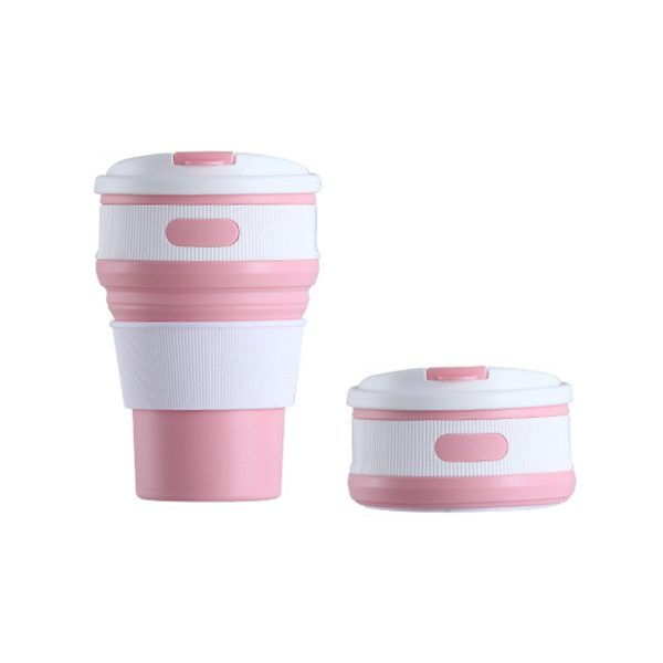 Foldable Silicone Travel Coffee Cup (350ml)