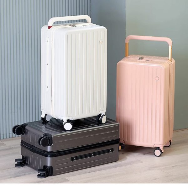 Wide Handle Trolley Luggage