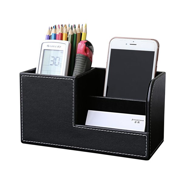 PU Leather Desktop Organiser