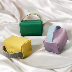 fashion 2tone cosmetic bag