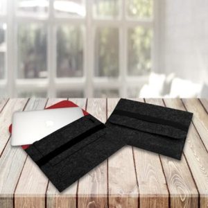 Felt Laptop Sleeve with Band