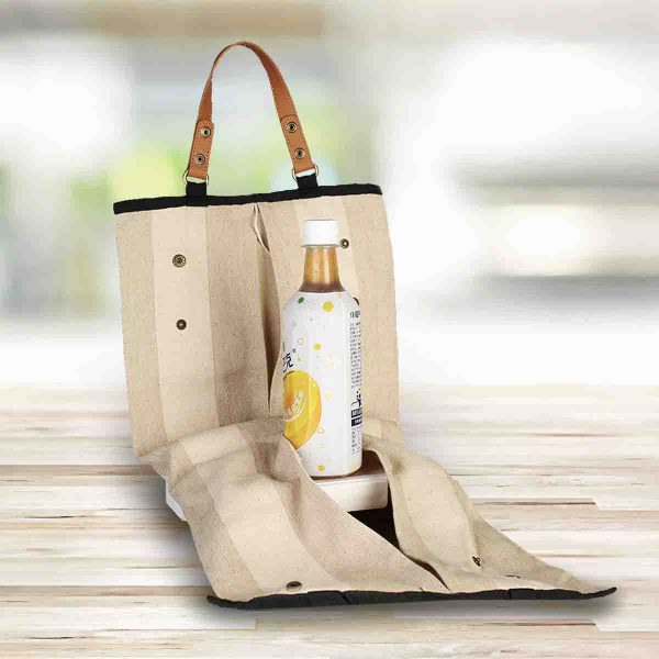 rPet Canvas Wine Bag