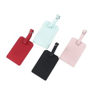 Colourful PU Luggage Tag