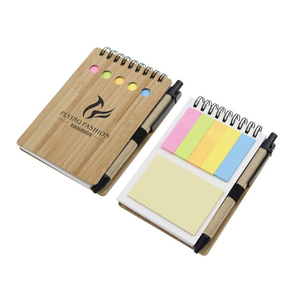 Bamboo Notepad with Pen