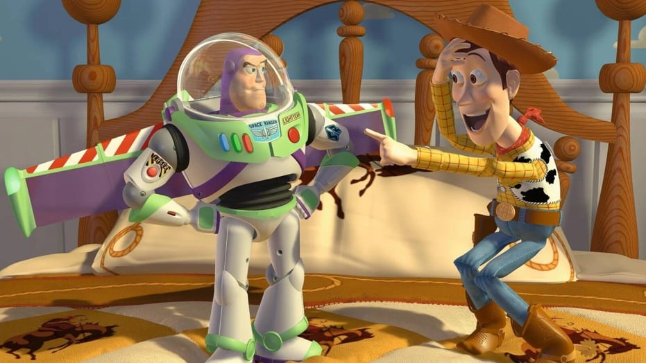 Buzz Lightyear and Woody