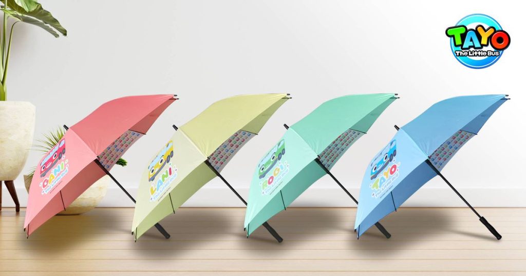 Cute-Tayo-27-inch-Umbrella-Showcase