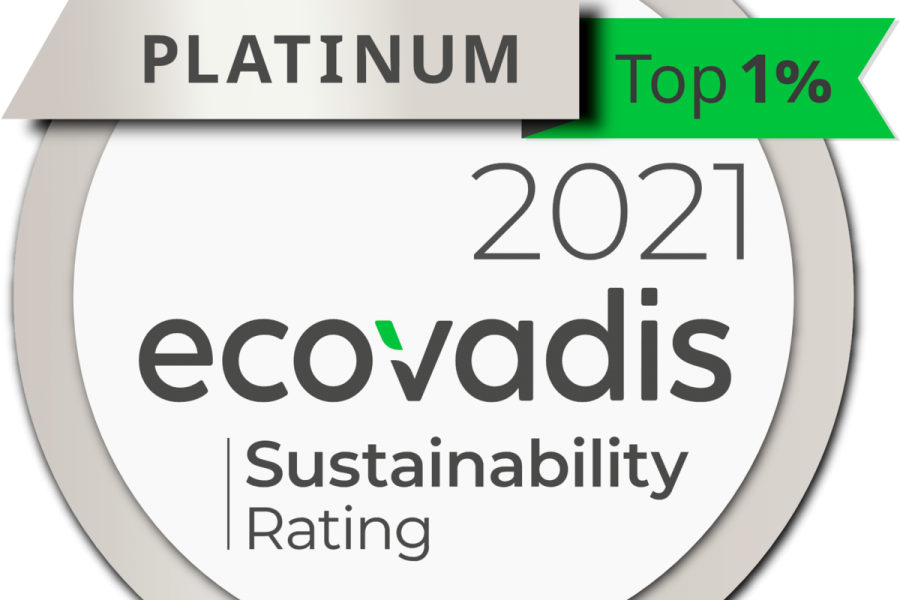 EcoVadis Platinum 2021