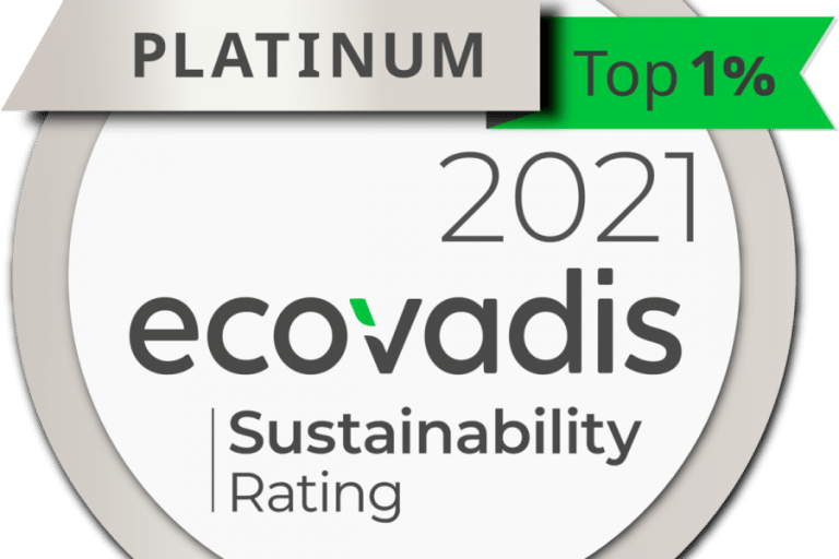 EcoVadis Platinum