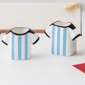 Jersey shaped Ceramic mug -custom merchandise for soccer match