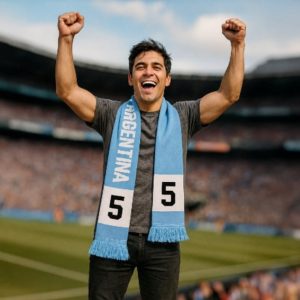 Matchday fan scarf - custom merchandise for football match