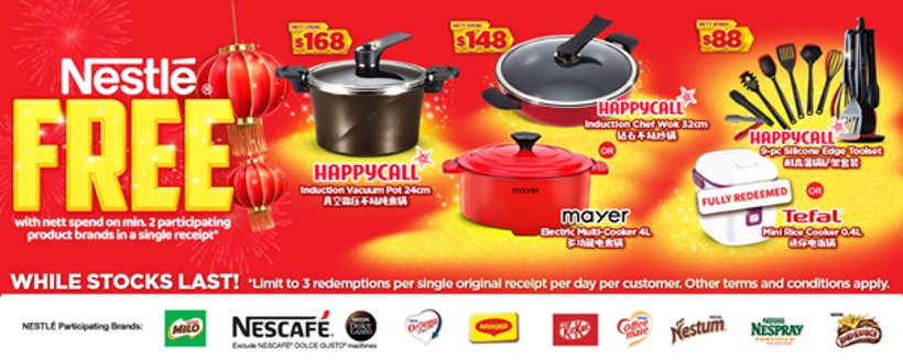 Nestle x Happycall promo