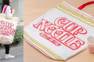 Nissin Cup Noodles Tote Bag