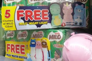 MILO Night Lights & Water Bottles