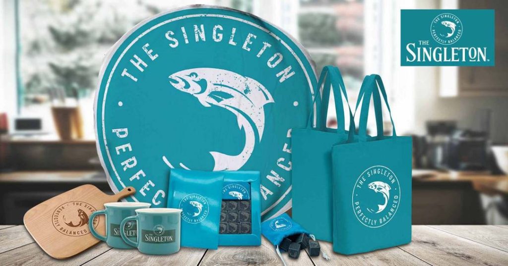 Singleton merchandise showcase