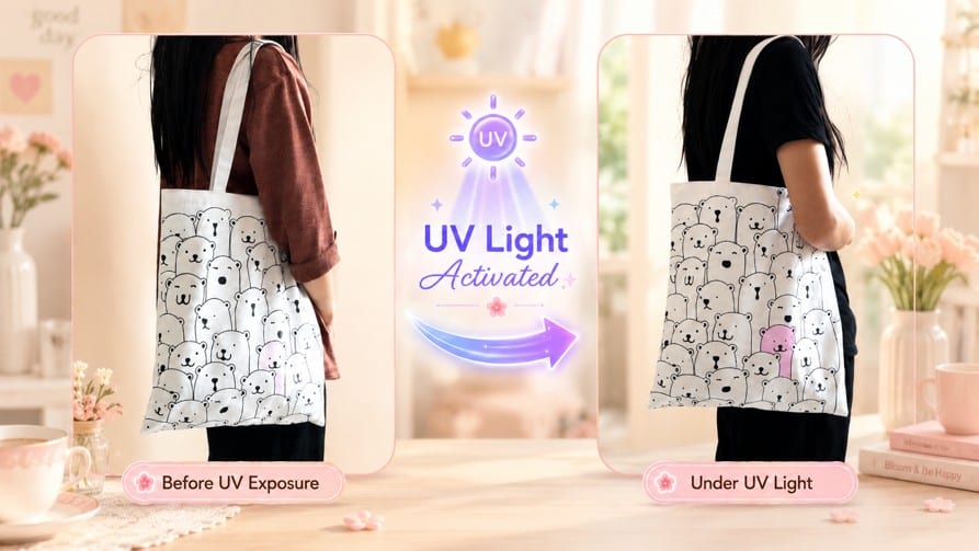 UV Activated Tote Bag - gwp ideas