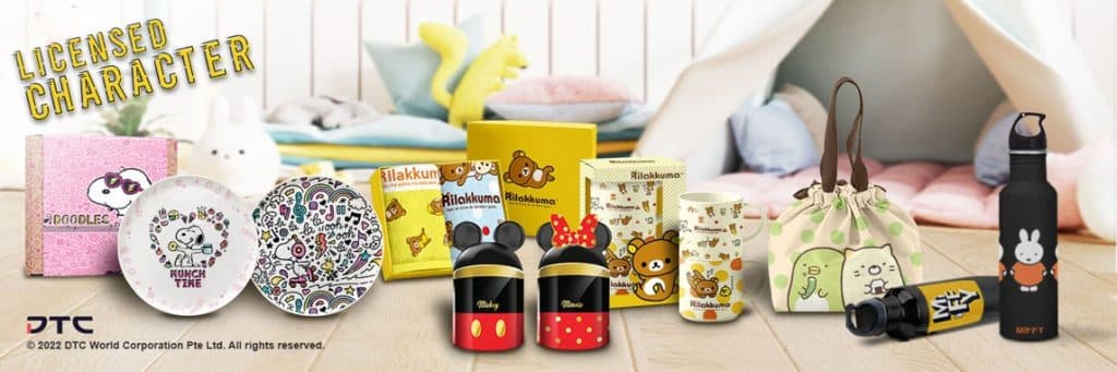 licensed character merchandise