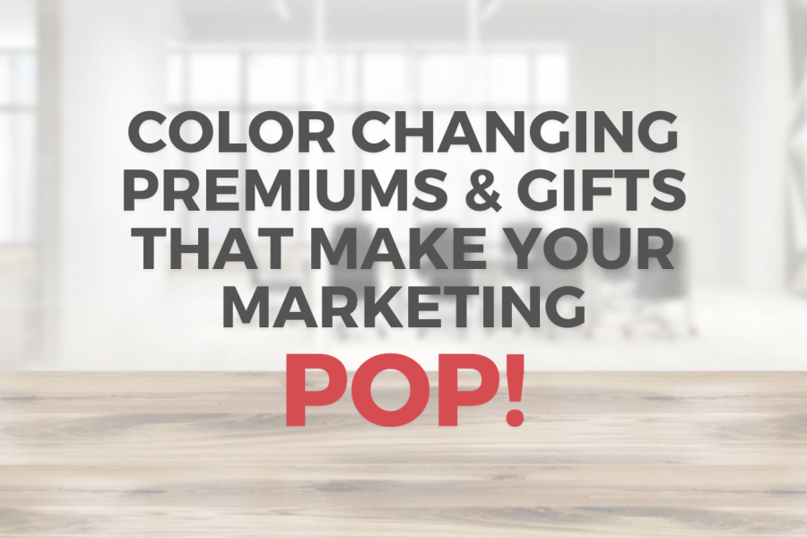 The Ultimate Guide To Colour Changing Products & Marketing Premiums