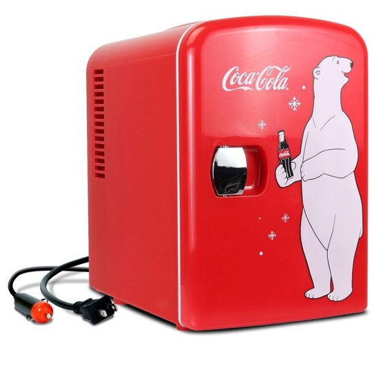 Coca-Cola Bear Mini Fridge