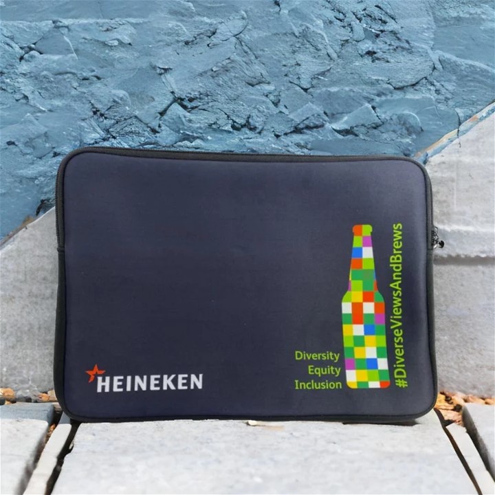 Heineken DEI laptop sleeve