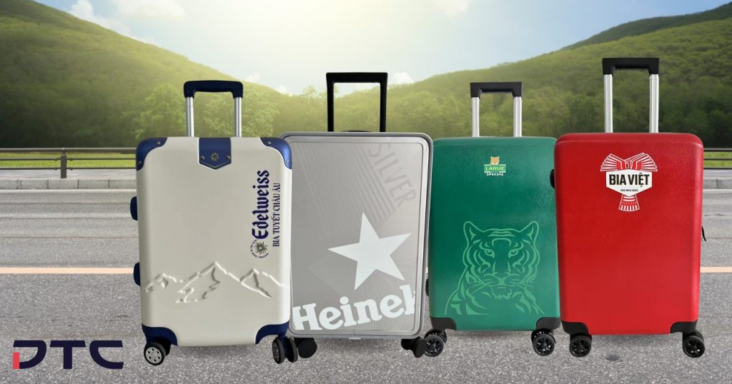 Trolley Luggages for Heineken VN showcase