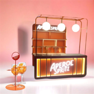 Aperol Spritz LED Display Counter