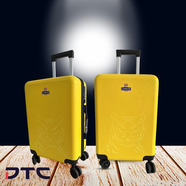 Larue yellow trolley luggage