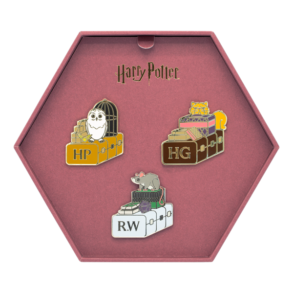 harry potter merch-Back to Hogwarts Pin Set