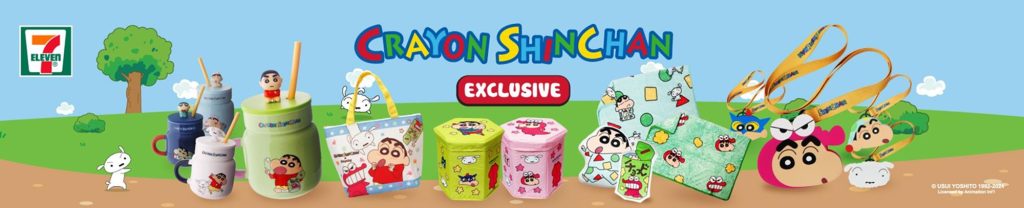 7-11 Crayon ShinChan merchandise