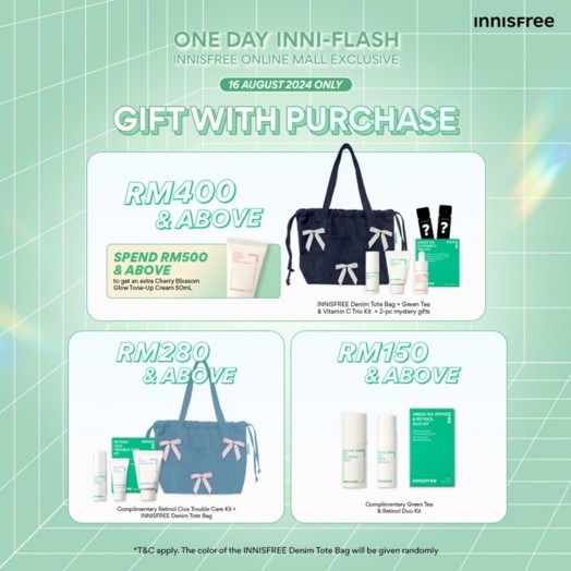 Innisfree free bag