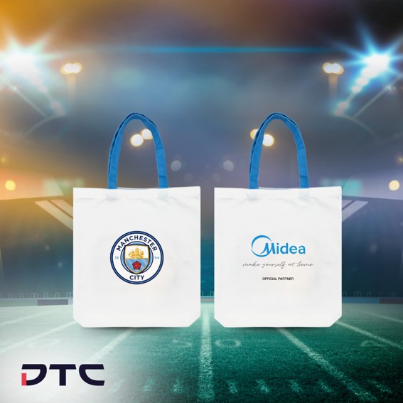 Customised Promotional Merchandise: Midea Mancity Tote Bag