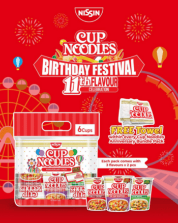 free Cup Noodles Towel