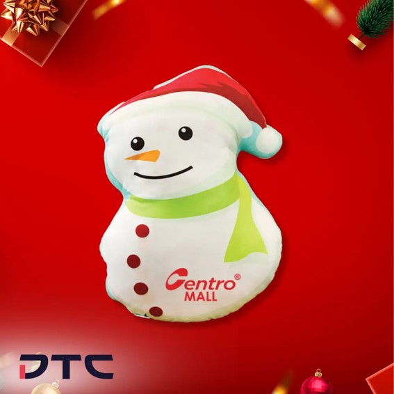 Centro Mall Xmas Cushion - Snowman design