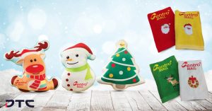 Customised Christmas Promotional Gifts Centro Mall Cushions_Towels showcase