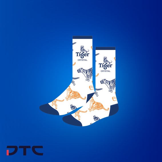 Tiger Crystal white socks gift with purchase